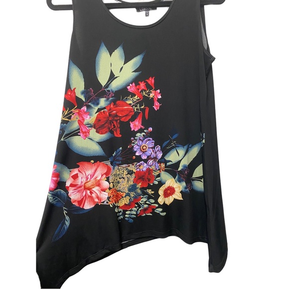 L’Bisse floral asymmetrical tunic - Picture 5 of 5